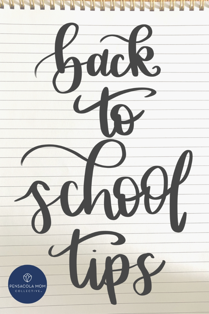 Back to School Tips. decorative image