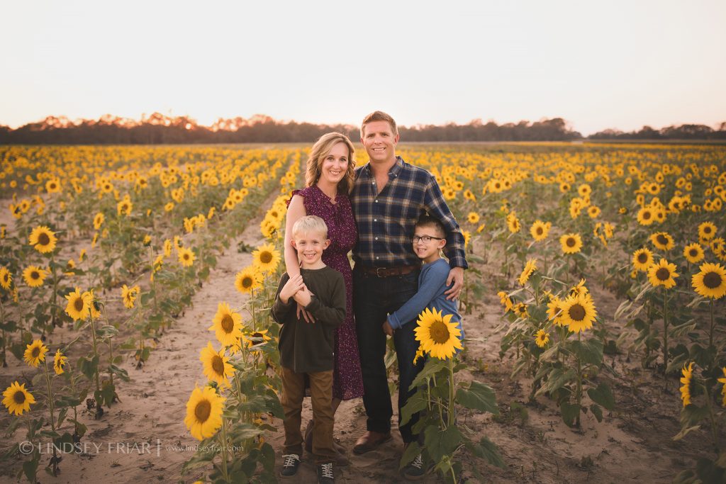 Dr. Kacey Gibson and family