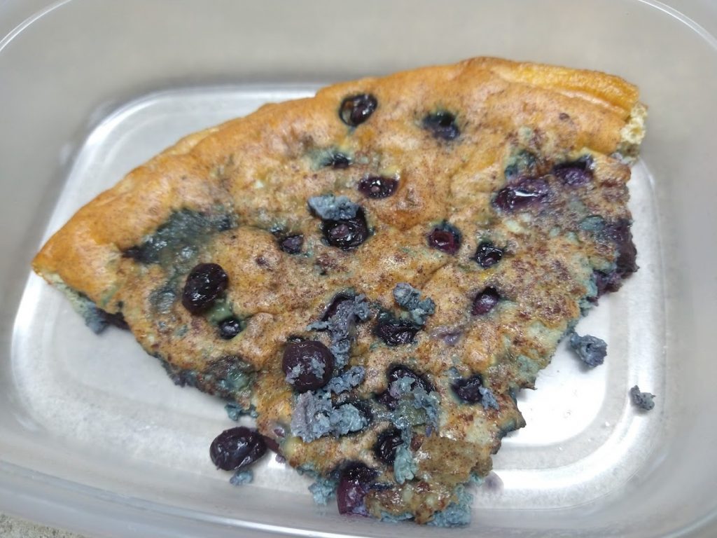 baked berry clafouti