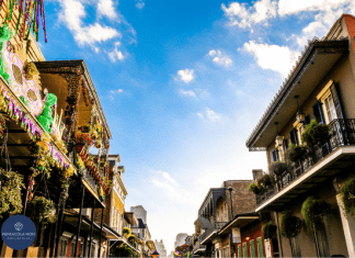 View of New Orleans street